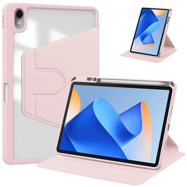Кожаный защитный чехол 360 - градусного вращения PU для Huawei MatePad ...