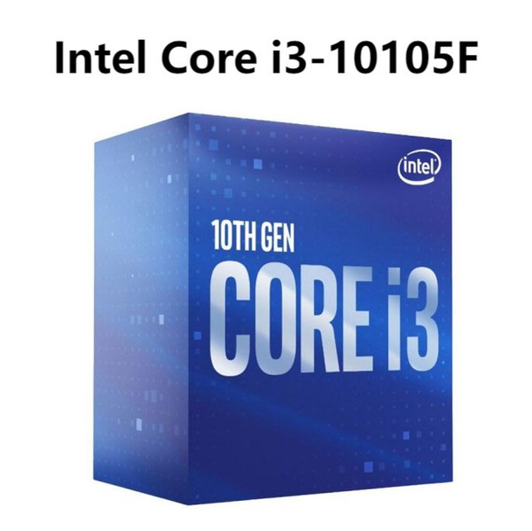 Процессор Intel Core i3 10-го поколения, BOX (с кулером), 4 яд., 3.7 ...