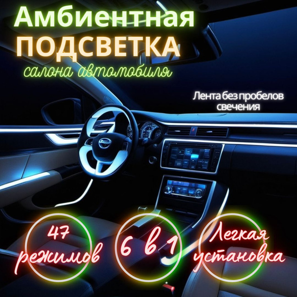 Комплект подсветки для автомобиля TechnoStore купить по низкой цене с ...