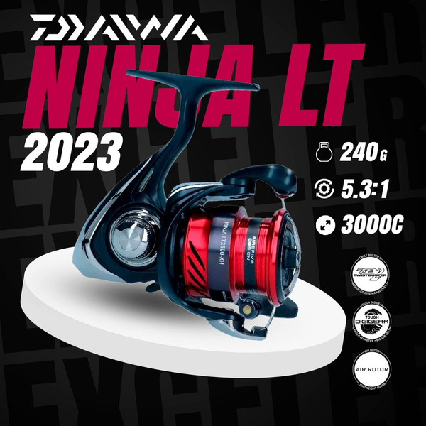 Катушка Daiwa Ninja LT, Безынерционная, 3000, Передний фрикцион купить ...