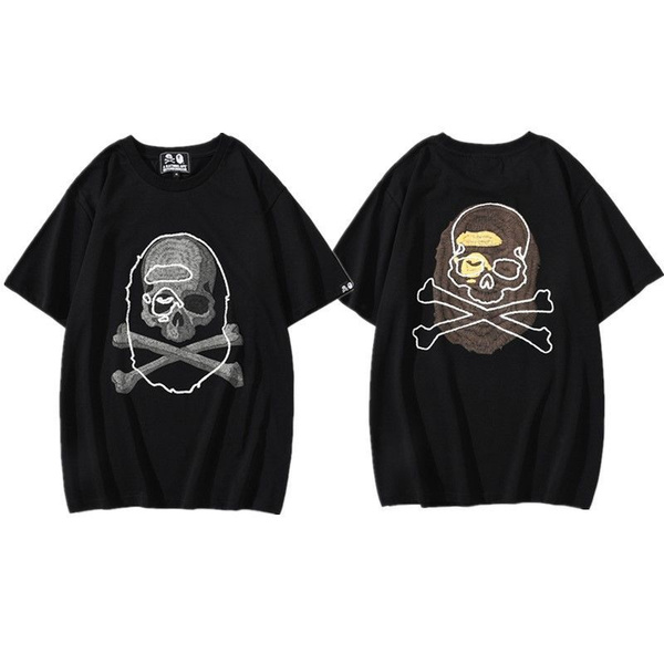 Футболка A BATHING APE, размер 48, цвет белый, Cotton - купить по ...