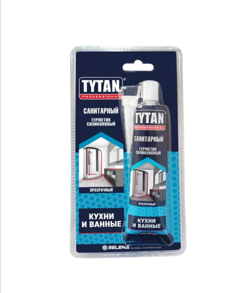 Силиконовый Герметик Tytan Professional, Для молдингов, прозрачный ...