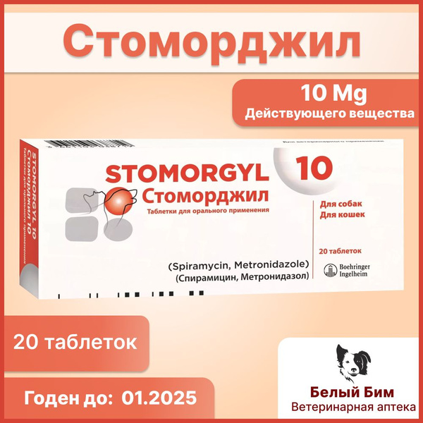 Стоморджил для кошек