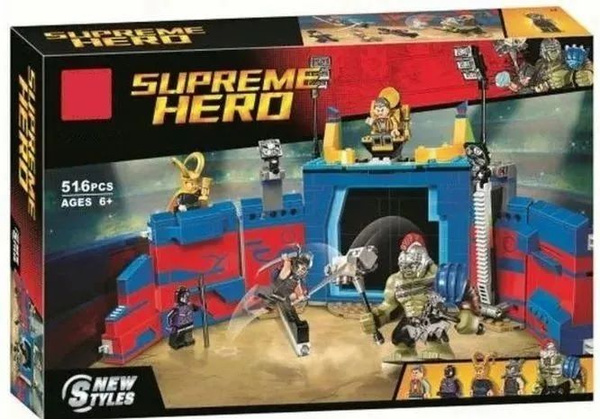 Конструктор "Тор против Халка" 516 деталей - купить с доставкой по ...