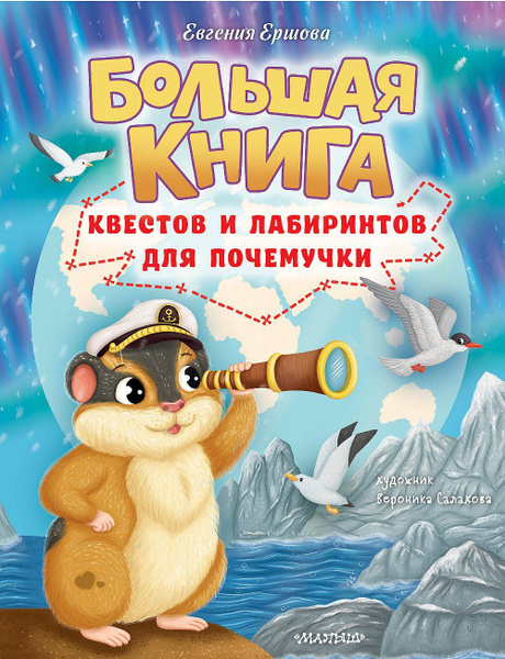 Большая книга квестов и лабиринтов для почемучки | Ершова Е. С ...
