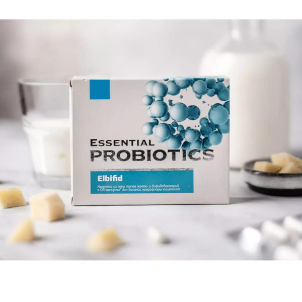 Эльбифид Essential Probiotics, пробиотический комплекс 15 капсул купить ...
