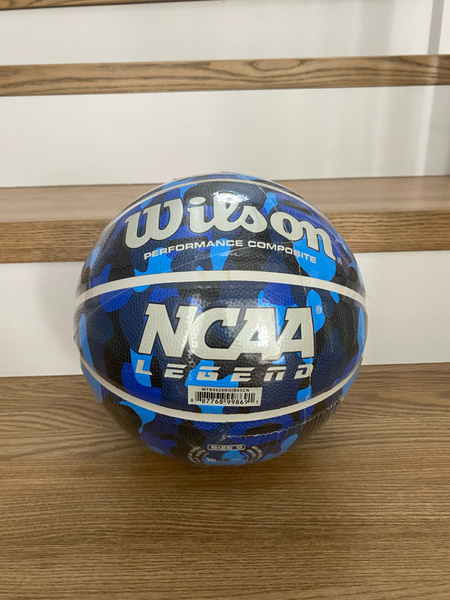 Мяч баскетбольный Wilson NCAA Legend, 5 размер, синий купить по ...