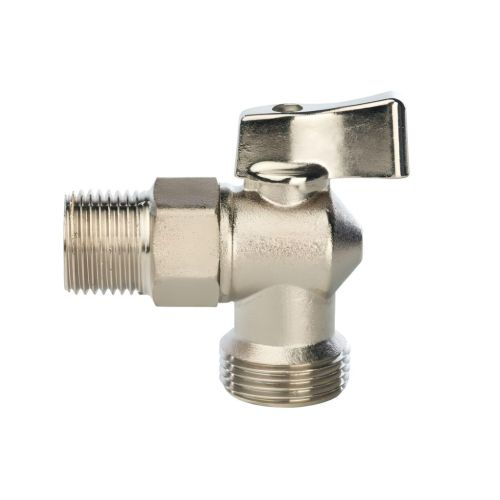 Кран шаровой угловой для стиральной/посудомоечной машины HP 1/2"-3/4 ...