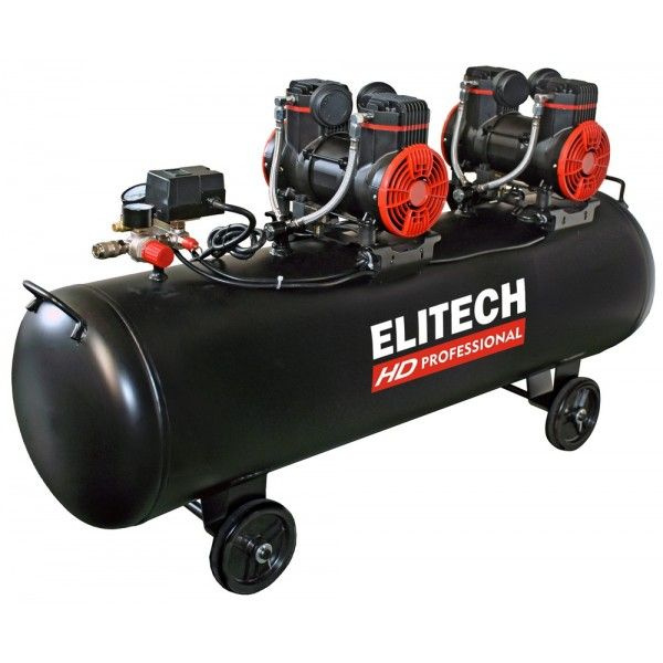 Компрессор Безмасляный Elitech, 2900 Вт - купить по выгодным ценам в ...