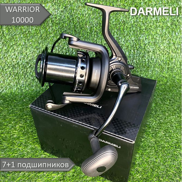 Катушка DARMELI WARRIOR, Безынерционная, 10000, Передний фрикцион ...