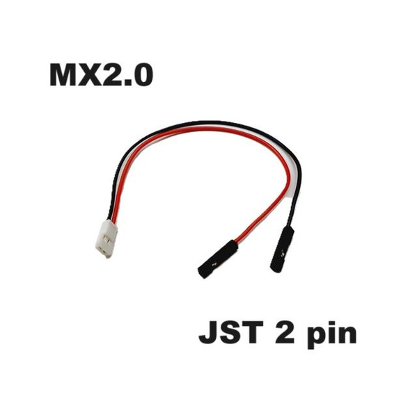 Адаптер переходник MX2.0 на JST 2pin RE JR Servo (папа / мама) N6 ...