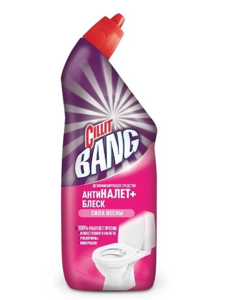 Моющее средство Cillit Bang Антиналет + Блеск Сила весны - купить с ...