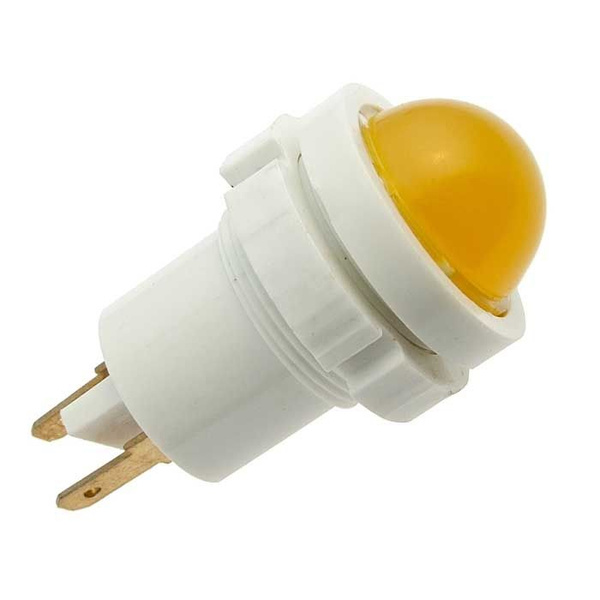 Светодиодная индикаторная лампа СКЛ12б-Ж-2-220 (светосигнальная ...