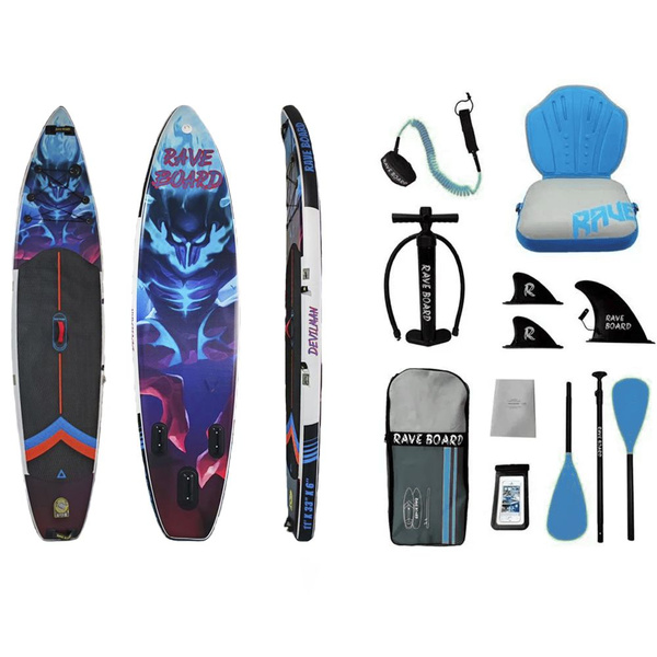 Характеристики SUP board Rave Devilman 11'0 / Надувной прогулочный ...