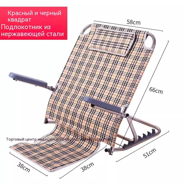 Опора под спину для лежачих больных Ivalga Регулируемая опора на ...