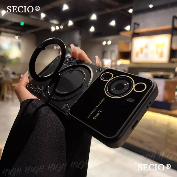 Чехол противоударный для Huawei P60 Pro/Хуавей П60 Про, MagSafe, SECIO ...