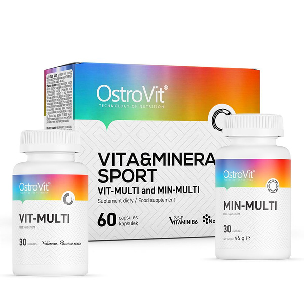 OstroVit VITA&MINERALS Sport, Мультивитамины + минералы + аминокислоты ...