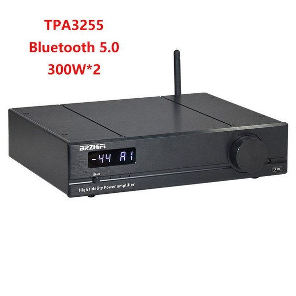 HiFi Усилитель X10 300W*2 TPA3255 QCC3034 Bluetooth 5.0 PC-USB купить ...