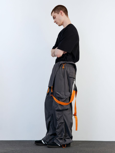 комбинезон с лямками и накладными карманами 2423108014-37-S, Мужской ...