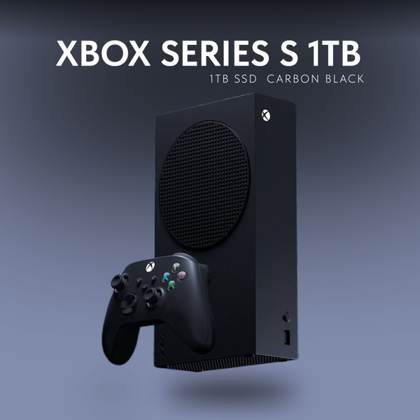 Характеристики Xbox Series S 1TB Carbon Black игровая приставка черного ...