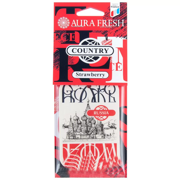 Aura Fresh Ароматизатор автомобильный, Strawberry - купить с доставкой ...