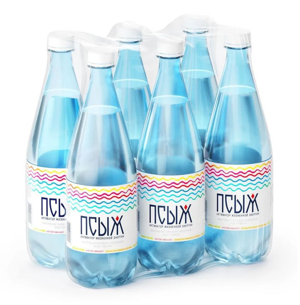 Минеральная вода Псыж газированная 1 л, пэт, 6 шт купить на OZON по ...