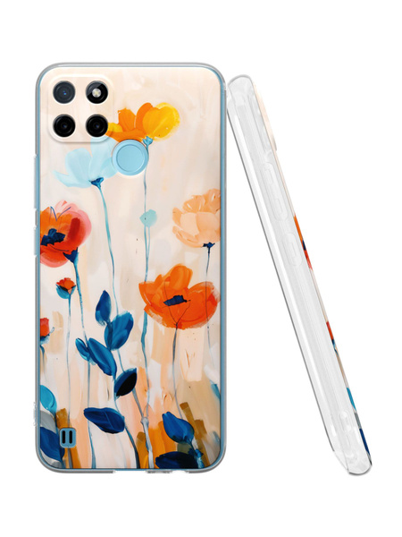 Силиконовый чехол Mcover для realme C21Y/realme C25Y (Реалми Ц 21 у (Ц ...