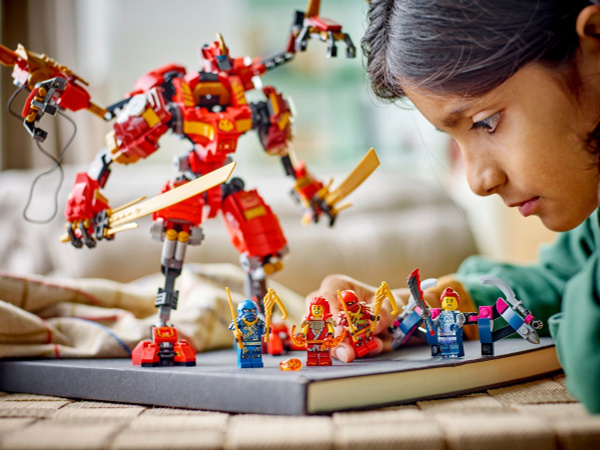 Конструктор LEGO Ninjago 71812 Робот ниндзя-альпинист Кая купить на ...