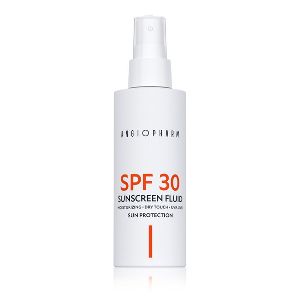 Солнцезащитный флюид "Ангиофарм" SPF 30 100 мл - купить с доставкой по ...