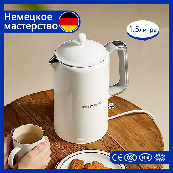 Электрический чайник, SY005, нержавеющая сталь 304, 1,5л, 1800 Вт ...