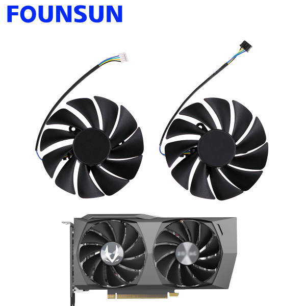 GA92S2U 1FY09215E12S 12V 0.46A 88mm 4Pin For ZOTAC RTX 2080ti 2080 AMP Graphics Card Cooling Fan
