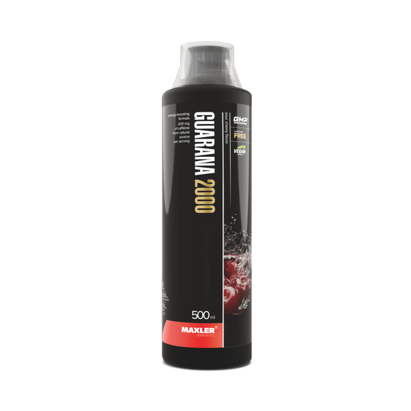 Спортивный напиток энергетик Гуарана Maxler Guarana 2000 Bottle 500 мл ...
