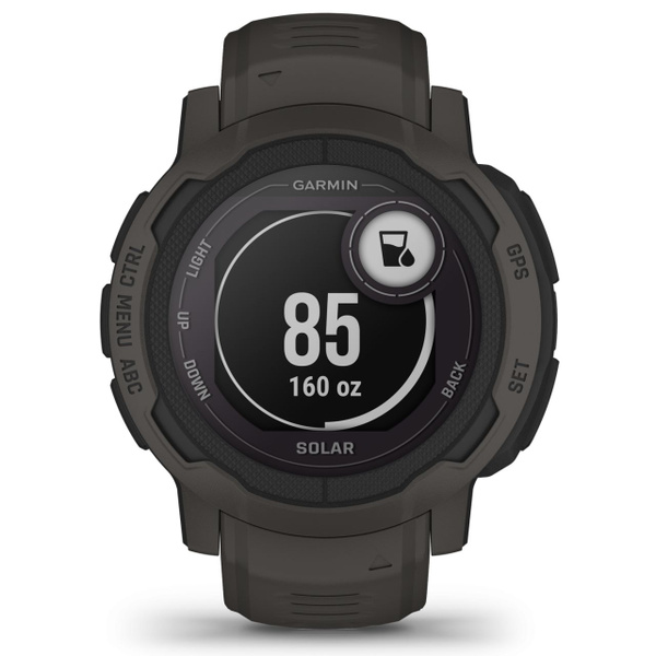 Купить смарт-часы Garmin Instinct 2 Solar Graphite, экран 0.9" - купить ...