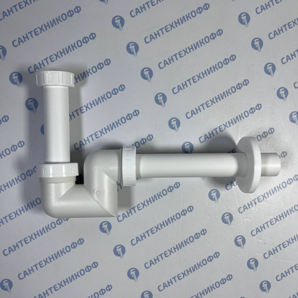 Сифон ALCAPLAST для раковины и биде, 5/4", пластик, белый - купить по ...