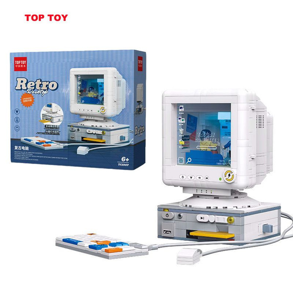 Конструктор 85005,Ретро-компьютер,Игрушечная модель,Коллекционные ...