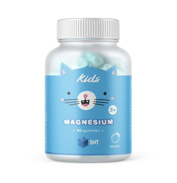SNT Kids, Magnesium, Детский магний в мармеладках, 90 мармеладок ...