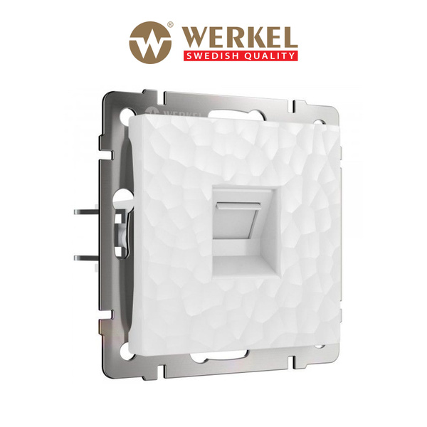 Розетка интернет встраиваемая RJ-45 скрытой установки Werkel W1281001 ...