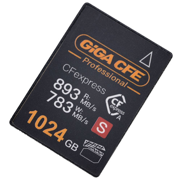 Карта памяти 1TB GIGA CFexpress (893/783MB/s) Type A - купить с ...