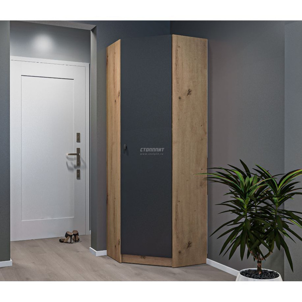Шкаф распашной СТОЛПЛИТ Сидней, 70x70x200 см - купить по выгодной цене ...