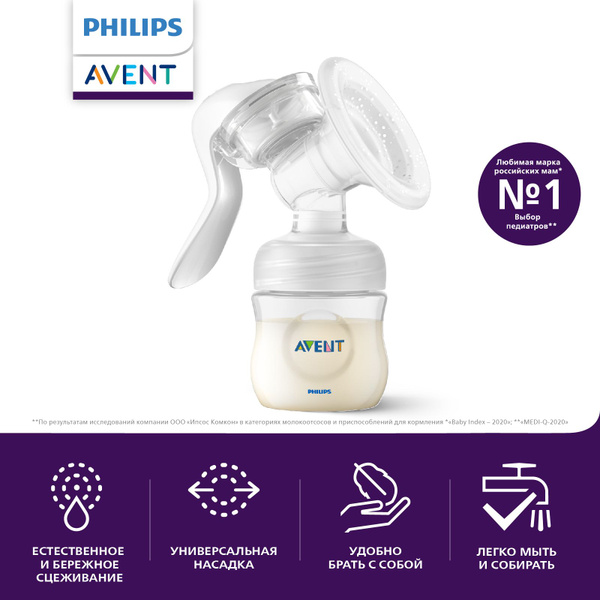 Ручной молокоотсос Philips Avent Comfort SCF441/01 - купить с доставкой ...