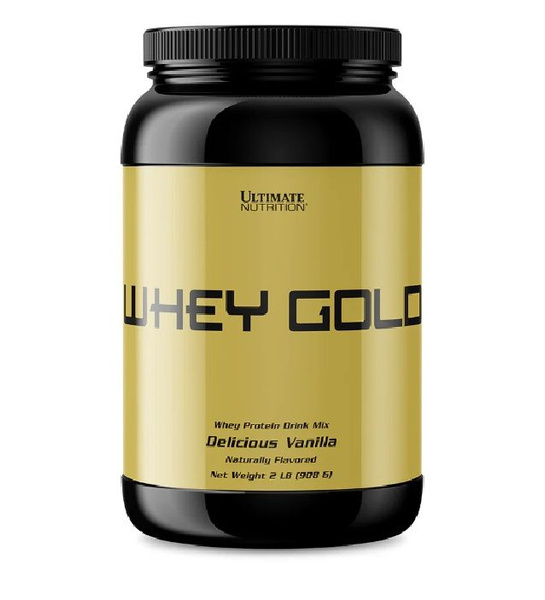 Ultimate Nutrition Whey Gold, Протеин сывороточный, порошок 908г со ...