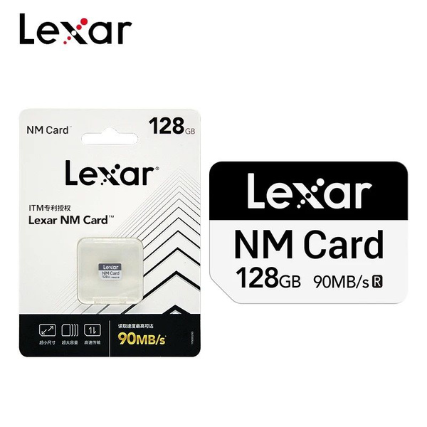 Lexar Карта памяти High Speed 128 ГБ (NM Нано-память 128gb, Для ...