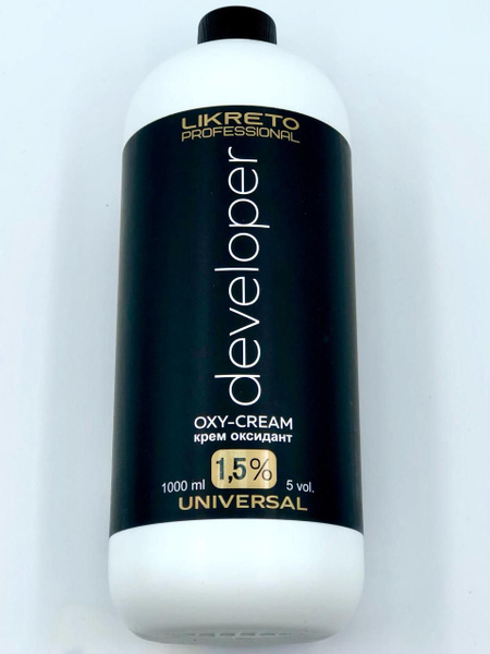LiKreto Professional Окислитель 1,5%, 1000 мл - купить с доставкой по ...