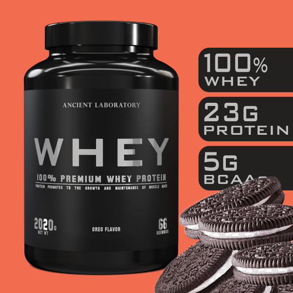 Протеин сывороточный концентрат + изолят, 100% Premium Whey 2020 гр, 66 ...
