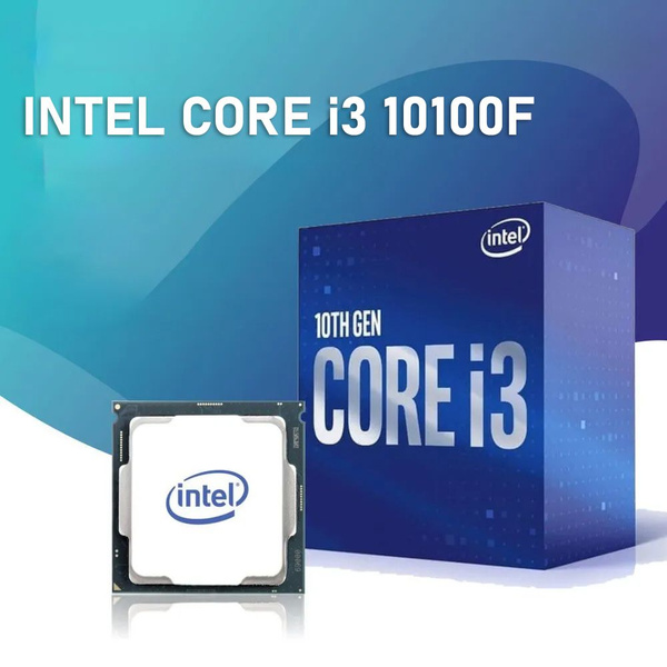 Процессор Core i3 10-го поколения, OEM (без кулера), 4 яд., 3.6 ГГц ...