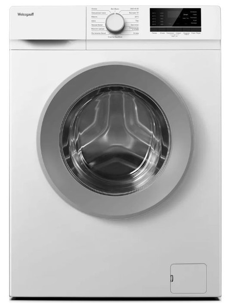 Стиральная машина Weissgauff Weissgauff WM 4527 DC Inverter Steam ...
