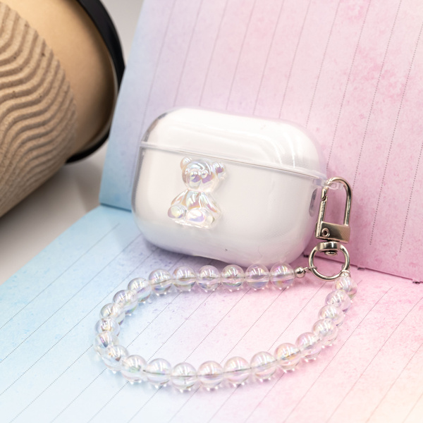 Яркий чехол, Кейс для AirPods Pro Противоударный с Карабином - купить с ...