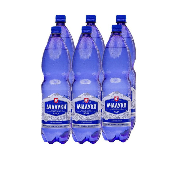 Ачалуки Вода Минеральная Газированная 9000мл. 6шт - купить с доставкой ...