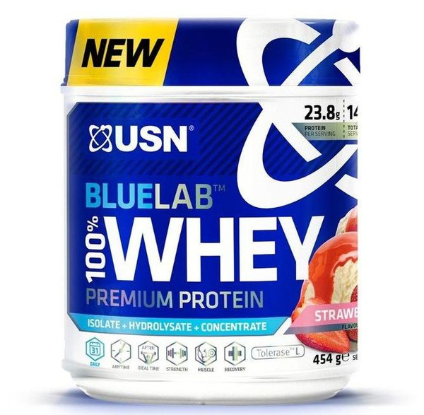 USN BlueLab 100% Premium Whey БЛЮЛАБ 100% ВЕЙ ПРЕМИУМ ПРОТЕИН со вкусом ...