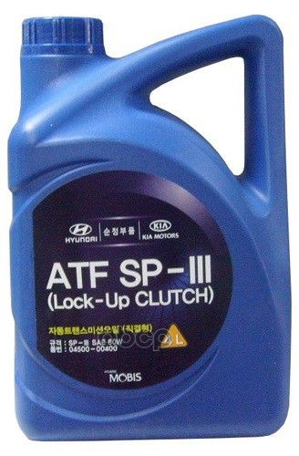 Масло Трансмиссионное Hyundai/Kia Atf Sp-3 4 Л 04500-00400 - купить по ...